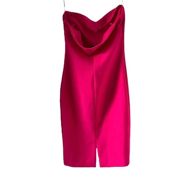 Likely Laurens Fuchsia Pink Strapless Cocktail Dress Size 2 - Picture 3 of 11